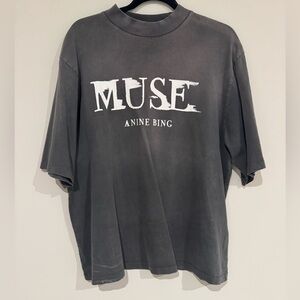 Anine Bing Gray Muse Tee